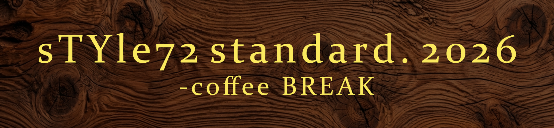 TOUR“coffee BREAK”特設ページ