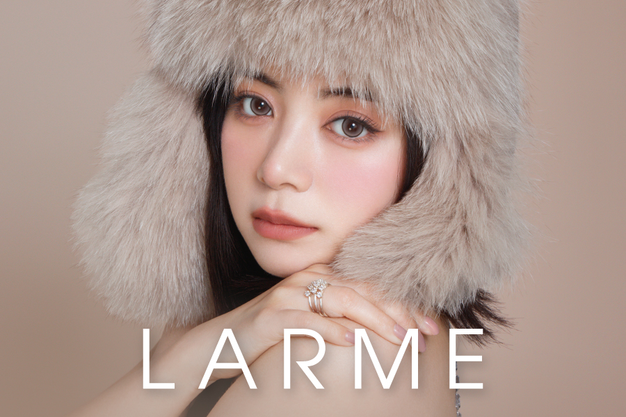 カラーコンタクト『LARME』イメージモデル