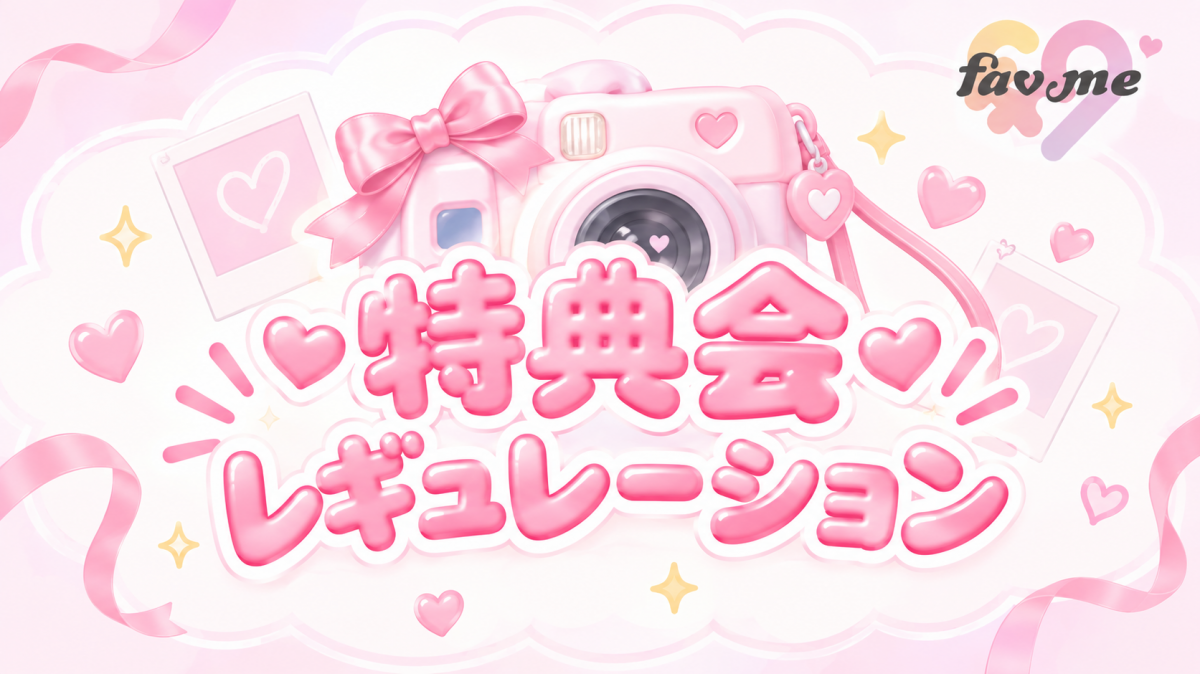 特典会レギュレーション