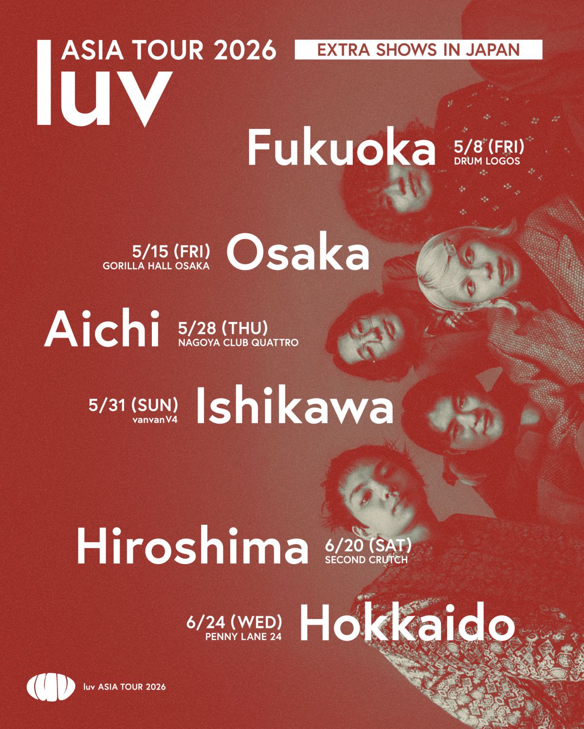 luv ASIA TOUR 2026 EXTRA