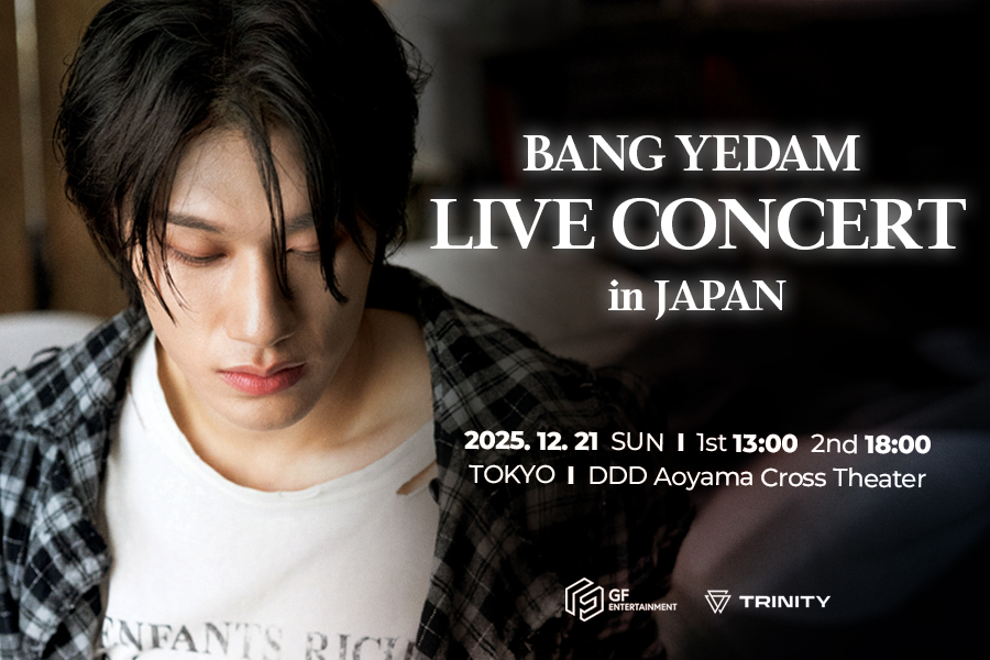 BANG YEDAM LIVE CONCERT IN JAPAN