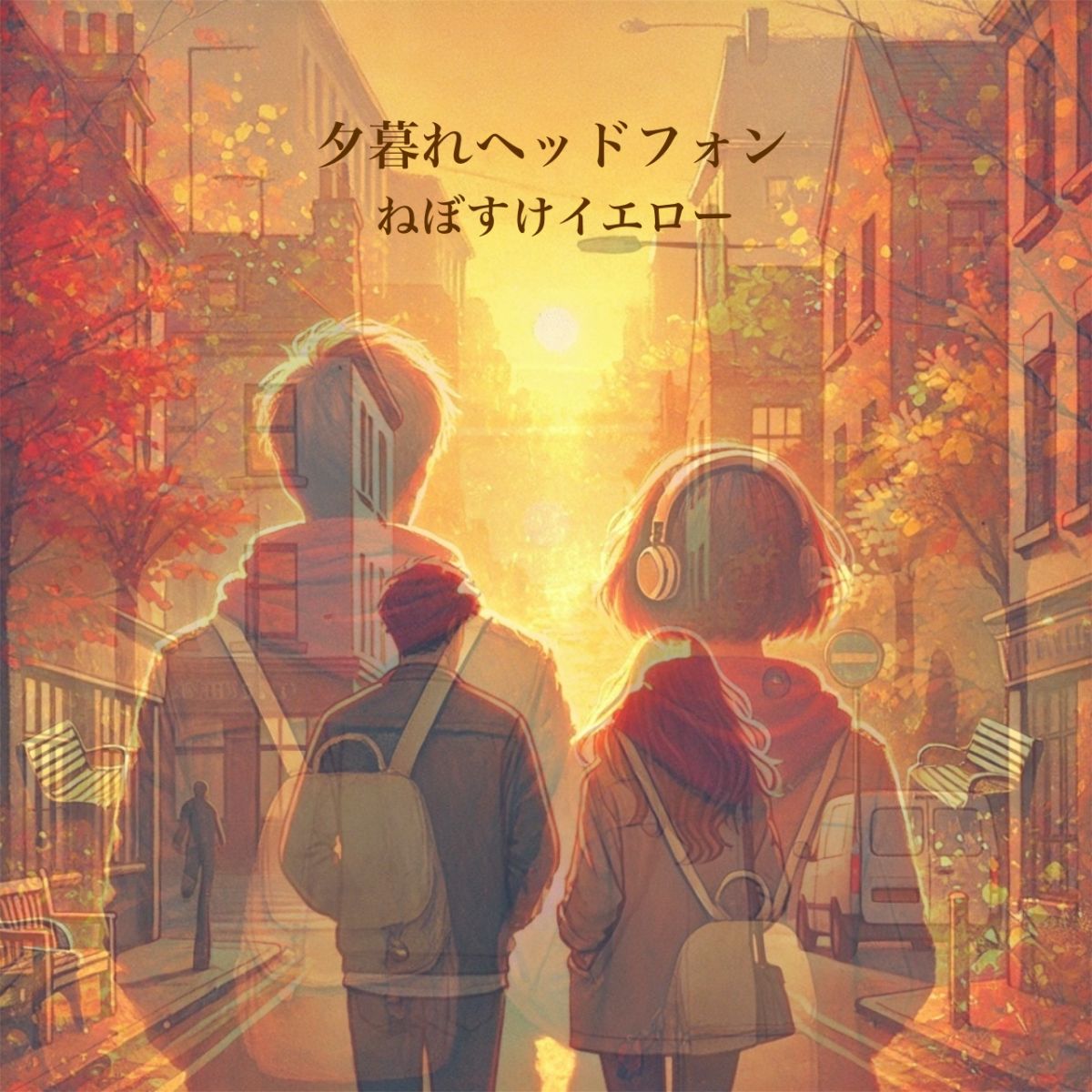 夕暮れヘッドフォン