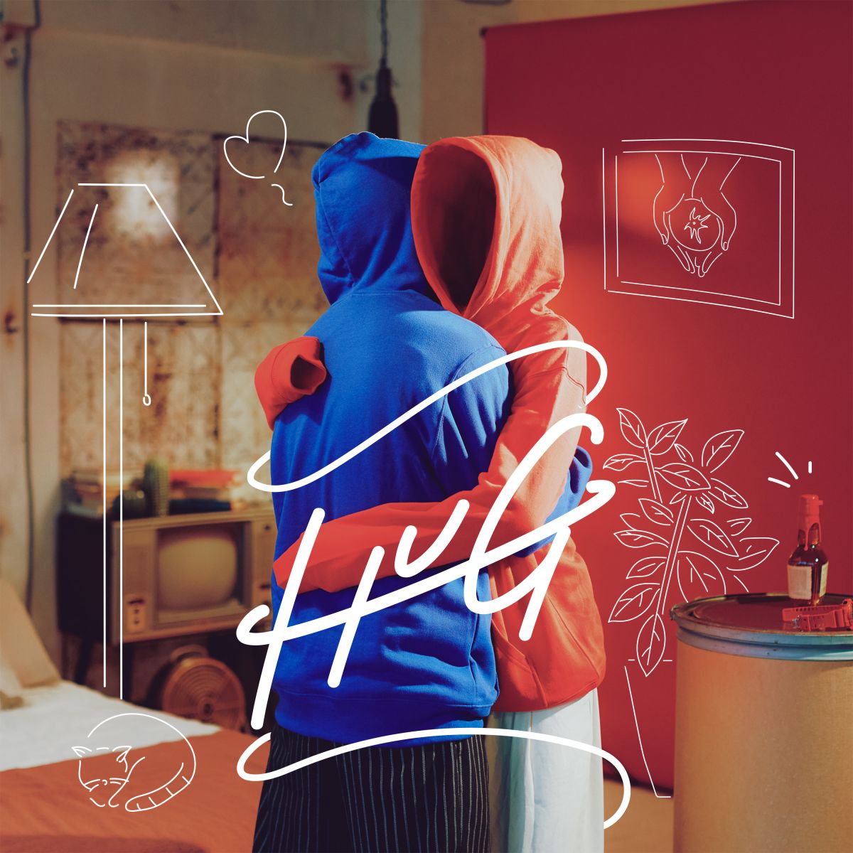3rd mini album「HUG」
