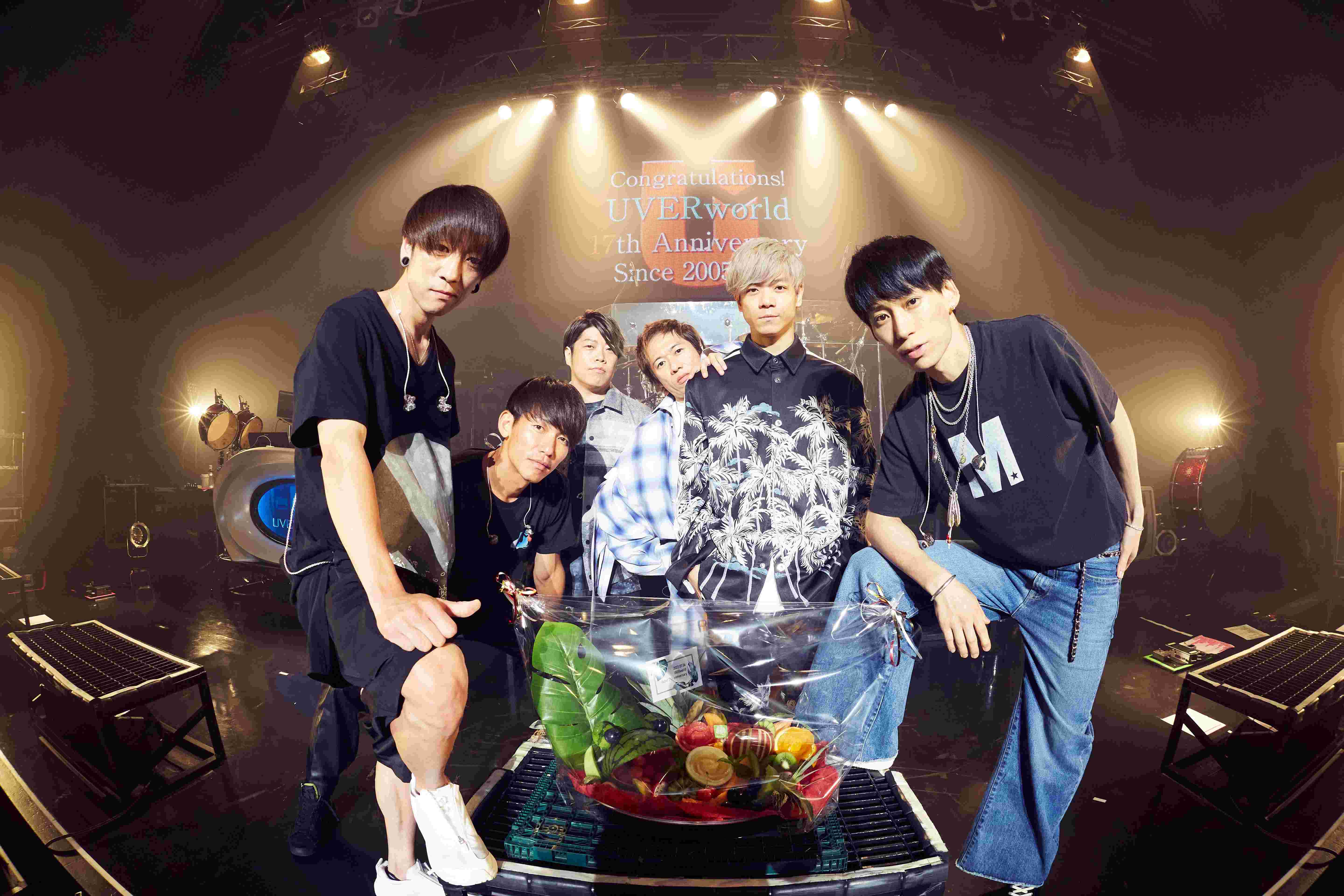 UVERworld、デビュー17周年記念ライブ後の初TikTok LIVE内でニューシングル『ピグマリオン』のリリースを発表!