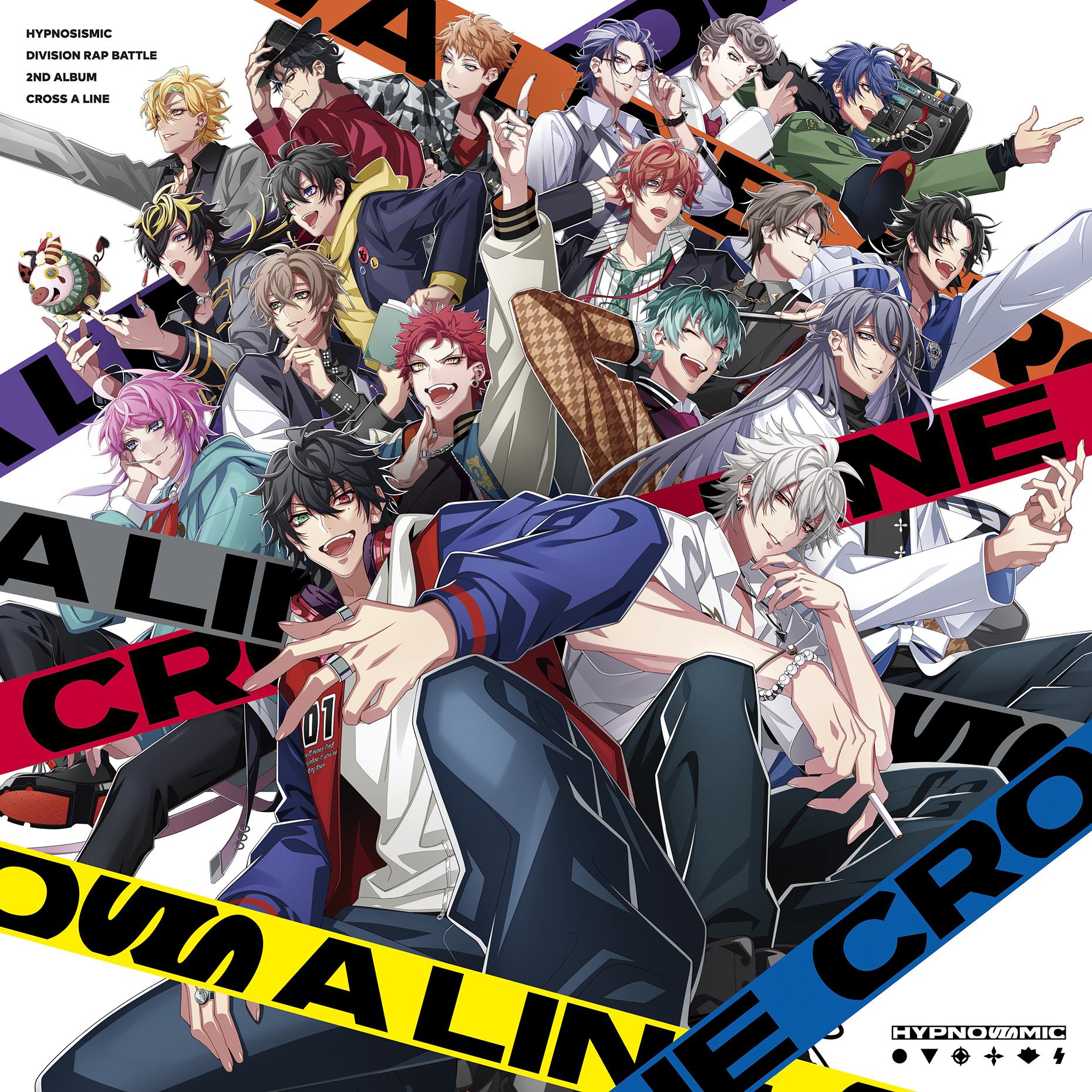 ヒプノシスマイク、2nd ALBUM 『CROSS A LINE』 アナログレコード発売決定!
