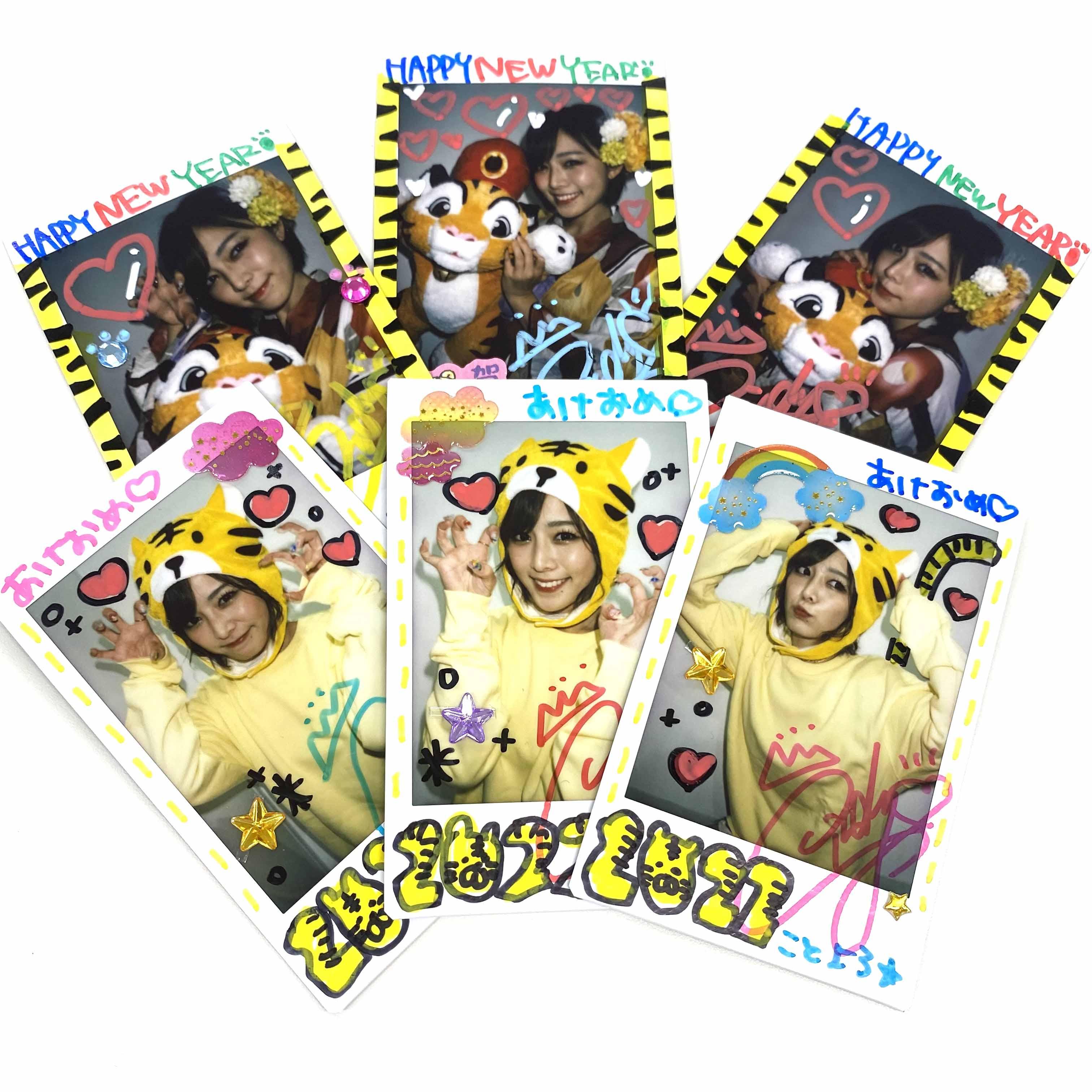 新年限定チェキ販売開始＆購入者抽選特典