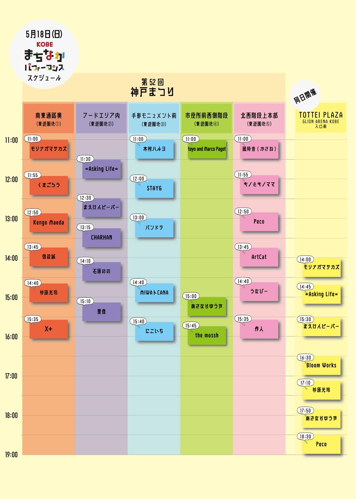 神戸まつりと同日開催「TOTTEI PLAZA」出演決定！ 