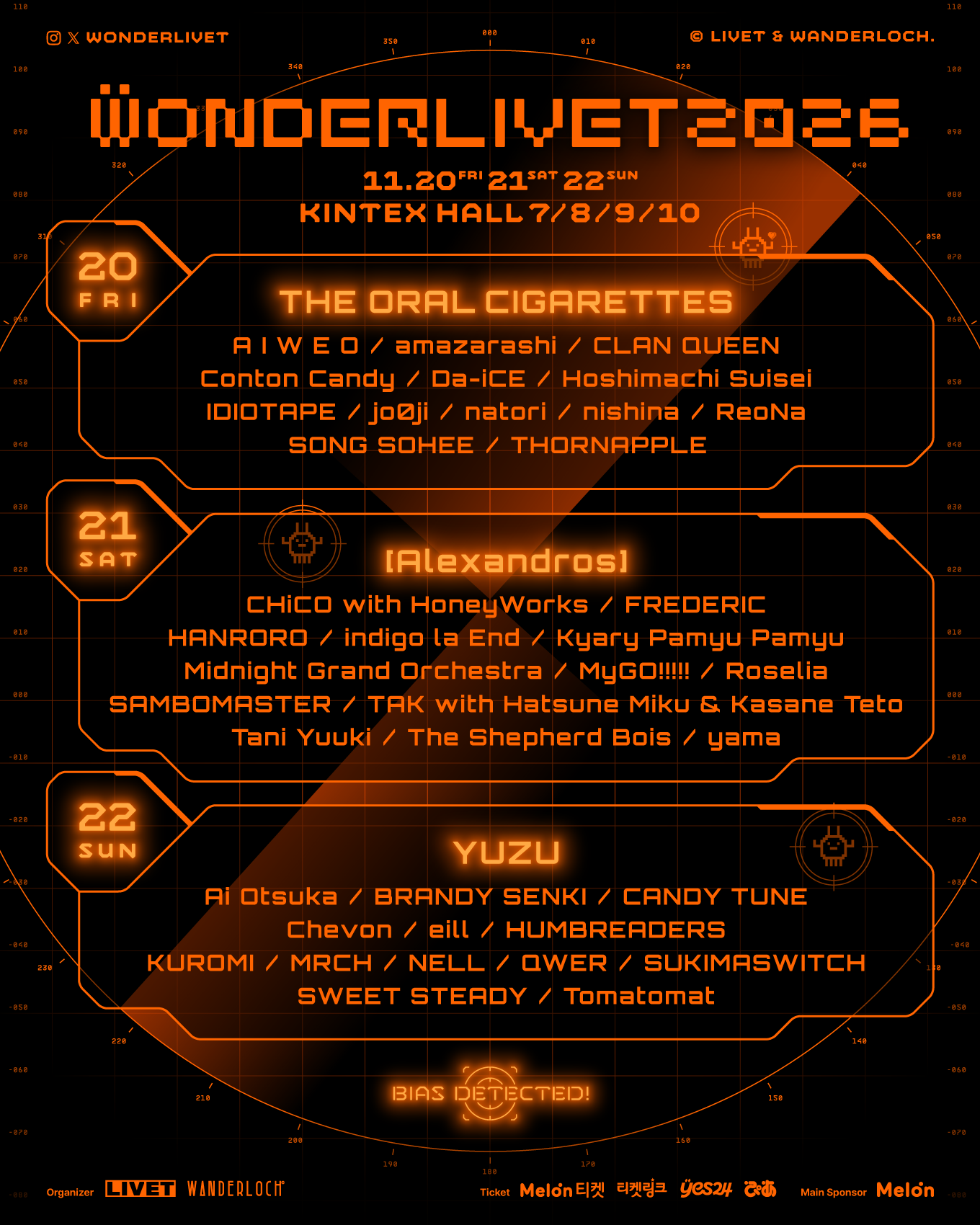 WONDERLIVET 2026 (韓国) 出演決定！