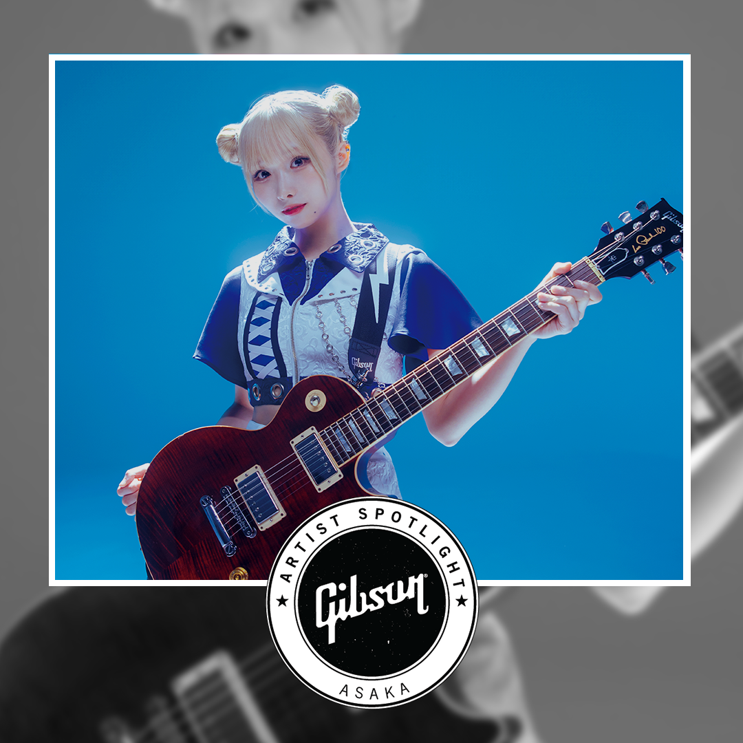 ギブソンのアーティスト・サポート・プログラム『Artist Spotlight』に選出された ASAKAが、米国ギブソンのマンスリー・アーティストにて紹介されました！