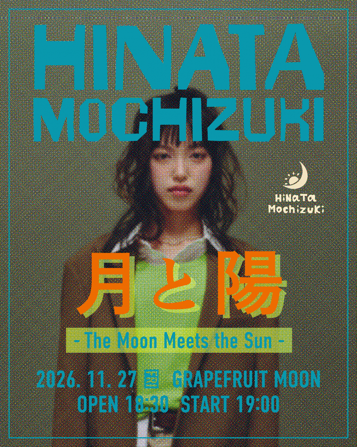 望月ヒナタONE MAN LIVE 月と陽 - The Moon Meets the Sun - 開催決定！