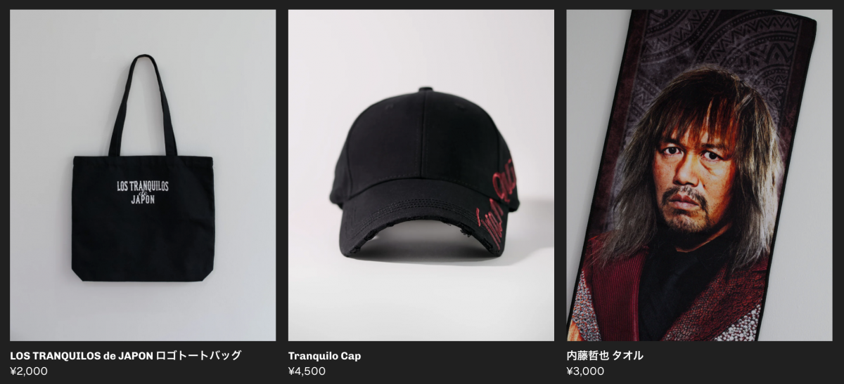 新グッズ入荷のお知らせ - LOS TRANQUILOS de JAPON OFFICIAL ONLINE SHOP