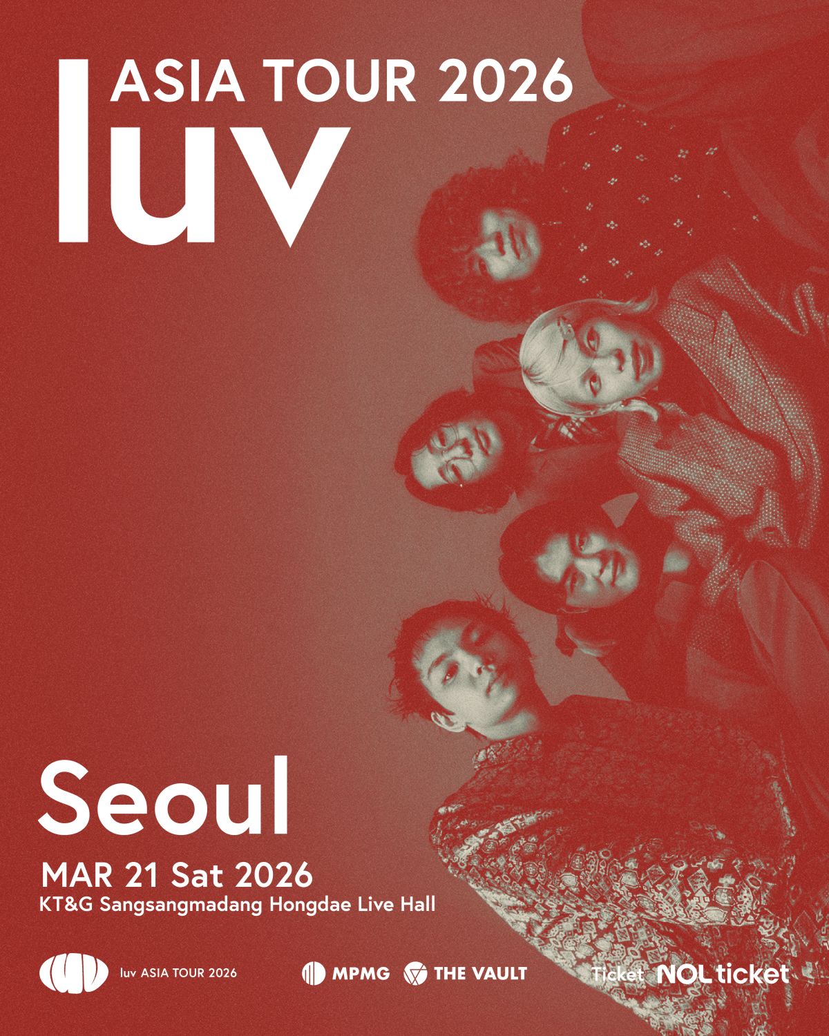 " luv ASIA TOUR 2026 in Seoul "티켓 오픈 안내