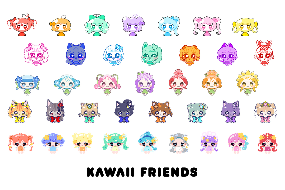 KAWAII FRIENDS」グッズ通販実施のお知らせ｜ MORE STAR｜MORE STAR