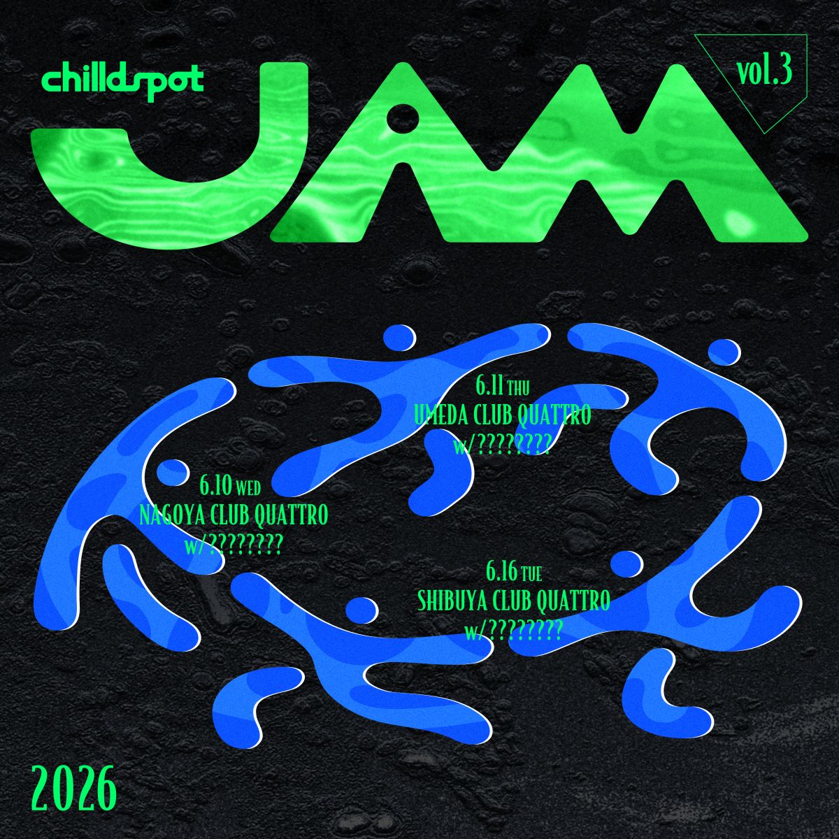 対バンライブ”JAM vol.3”開催決定！