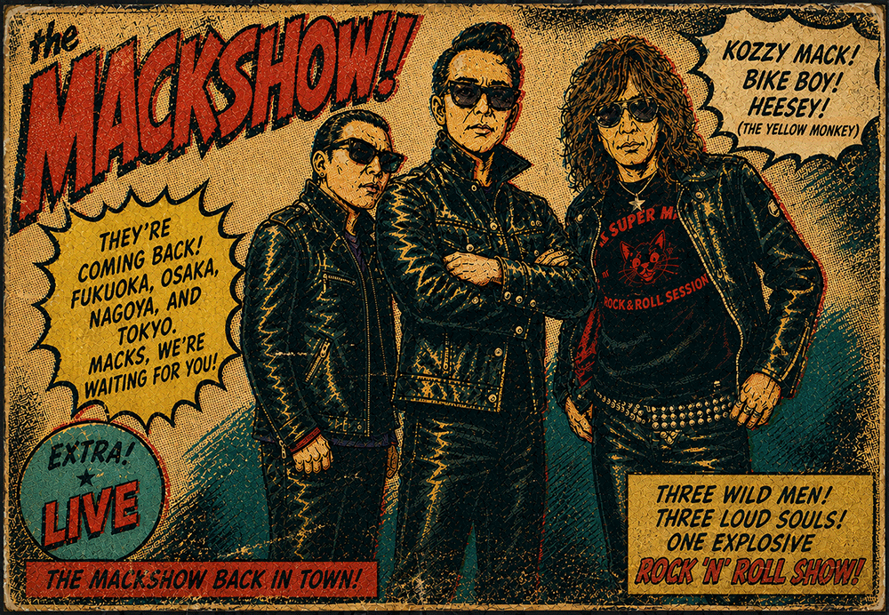 THE MACKSHOW LIVE TOUR “JUMP-START 101” 開催決定！5/15 最速先行受付開始！