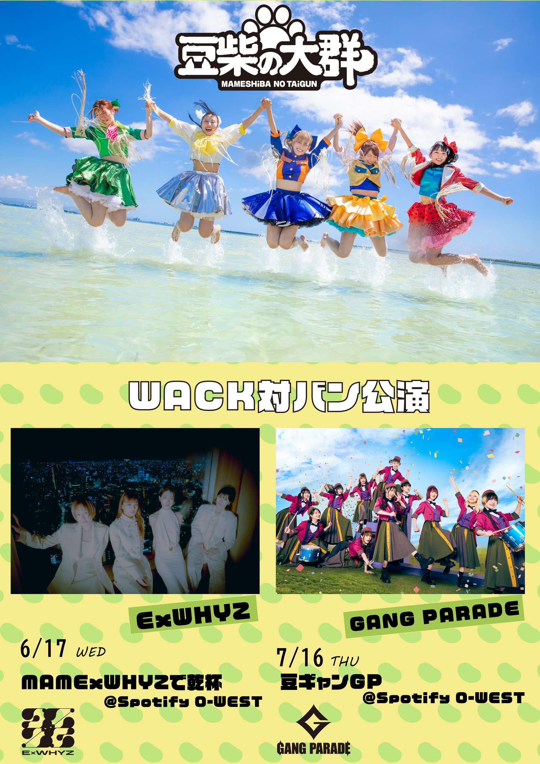 【特典会開催決定!!】6/17(水)「MAMExWHYZで乾杯」