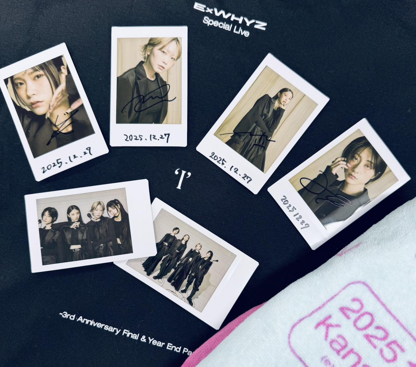 【超貴重レア27日限定】『ExWHYZ Special Live ‘Ⅰ’ -3rd Anniversary Final & Year End Party-』会場限定 CD購入特典情報公開!!