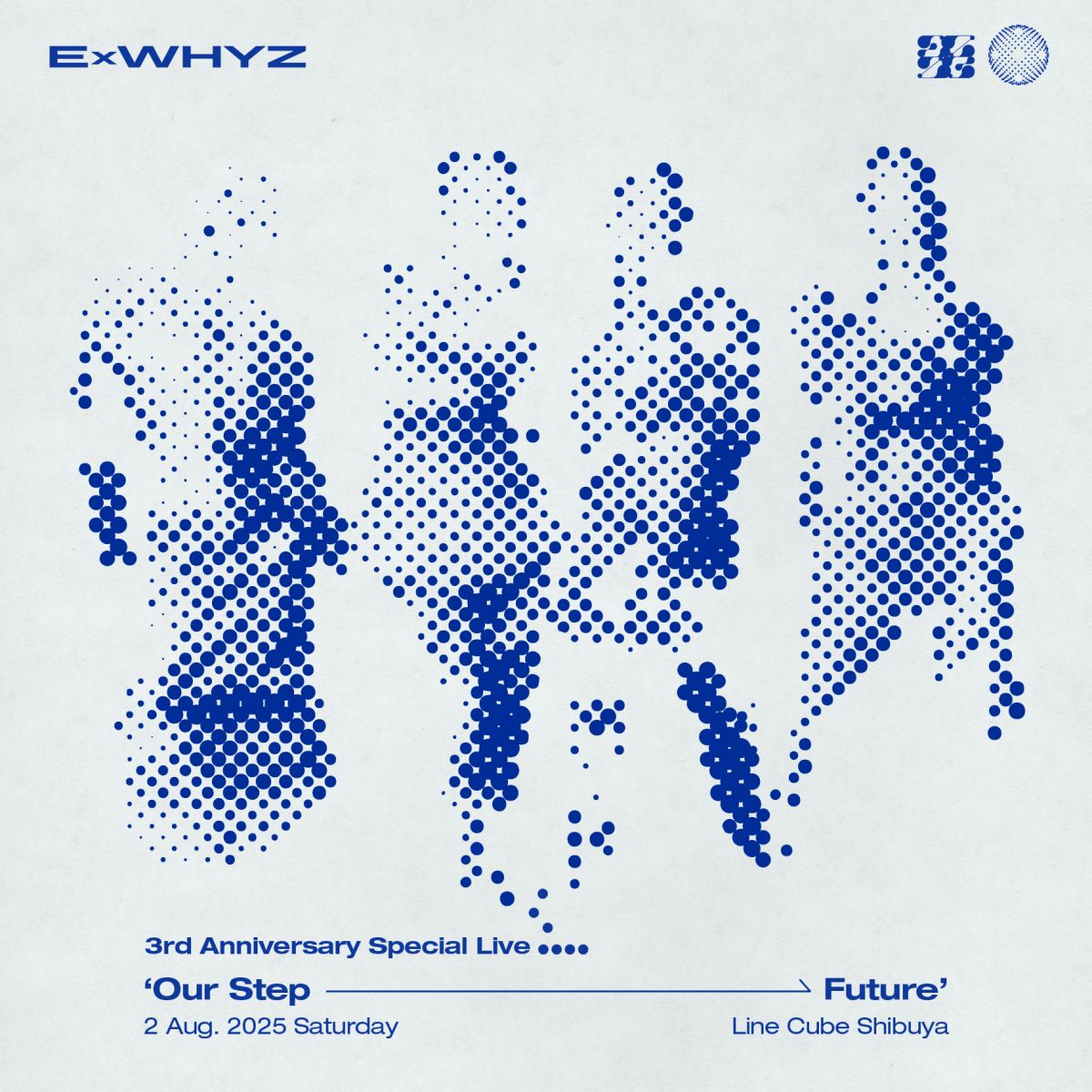 【thx!!】3周年記念ワンマン公演『ExWHYZ 3rd Anniversary Special Live ‘Our Step→Future’』開催決定！