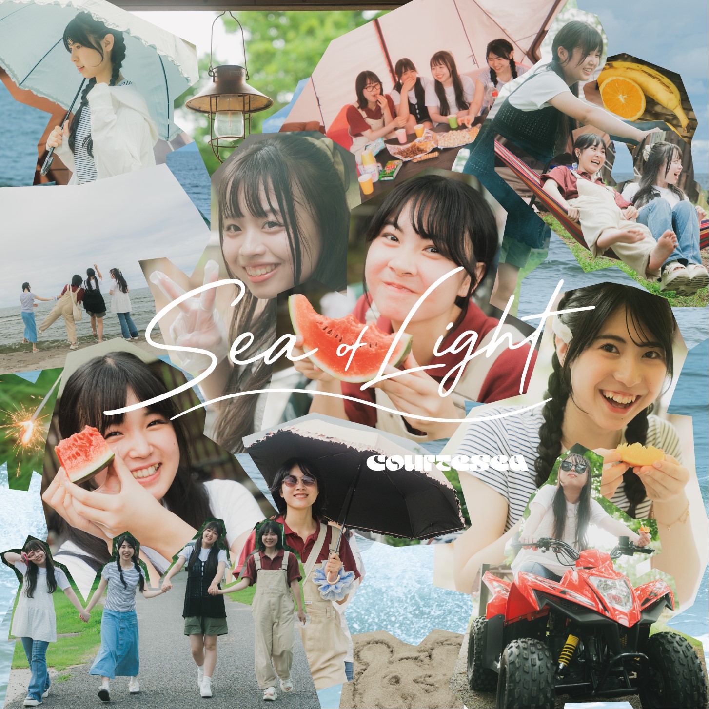 【RELEASE】courtesea 2ndアルバム『Sea Of Light』9/16(水)リリース決定！