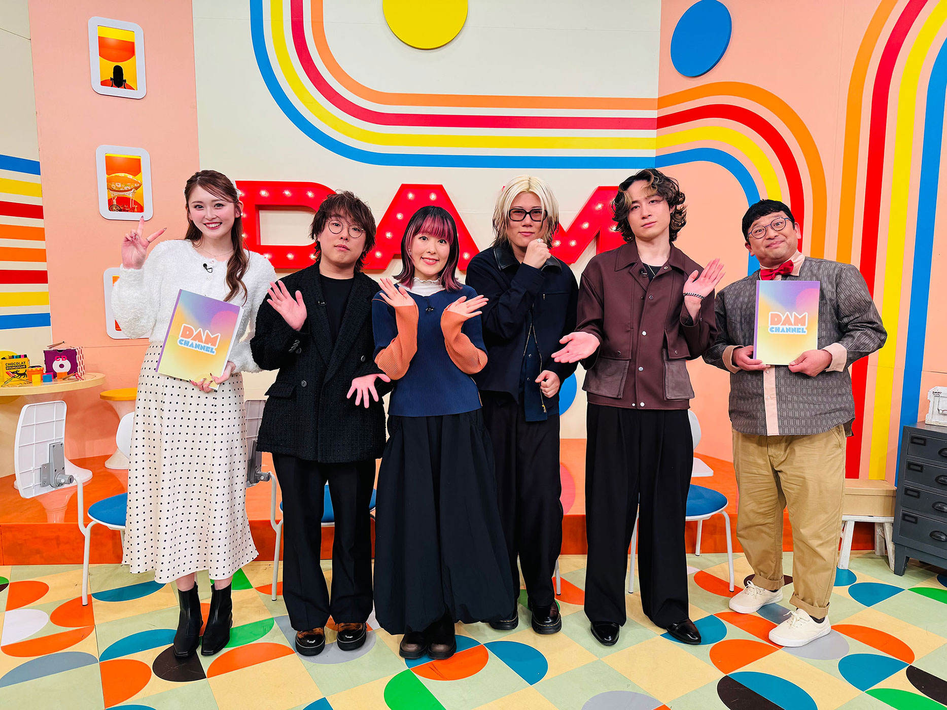 DAMチャンネルに出演決定！