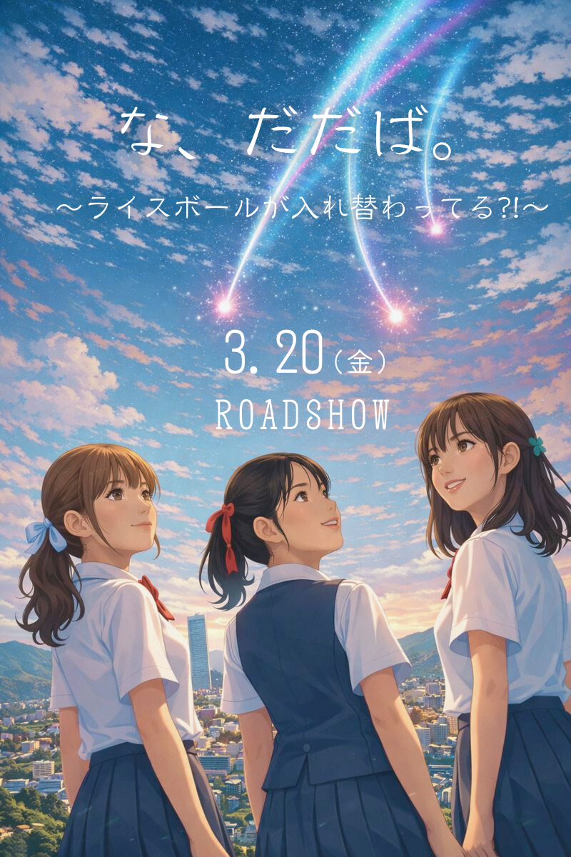 FC限定イベント「な、だだば。 〜ライスボールが入れ替わってる?!〜」のご案内