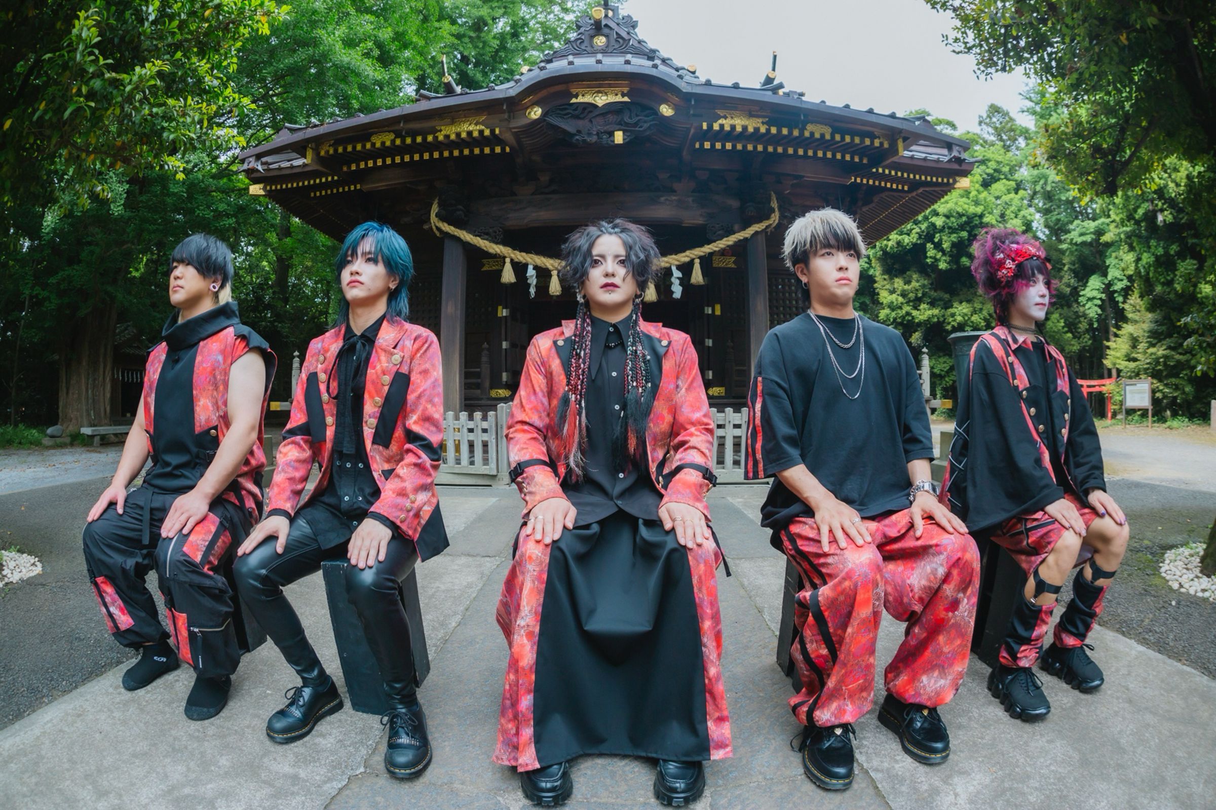 夕闇に誘いし漆黒の天使達